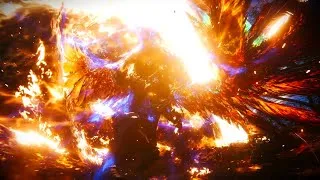 Thumbnail: "Our FLAMES burn as ONE🔥" +40 mins of LORE-ACCURATE LOGOS COMBAT feat. the IFRIT RISEN Build🔥💯