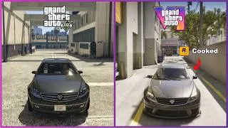 Thumbnail: GTA 6 vs GTA 5: Graphics, Details & Gameplay Comparison