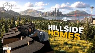 Thumbnail: Building Hillside Homes Above the City || Cities: Skylines 2