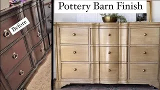 Thumbnail: Pottery Barn Finish Furniture FLIP - DIY bedroom inspo