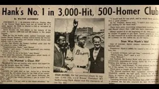 Thumbnail: Hank Aaron Collects hit #3000 and becomes the first Member of the 3000 Hit 500 HR Club. May 17, 1970