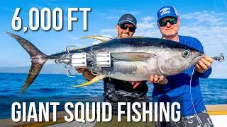 Thumbnail: Dropping Massive Baits 6000ft Deep for Giant Squid