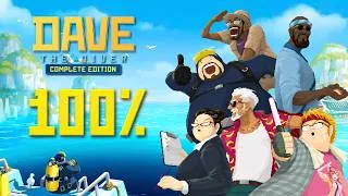 Thumbnail: Dave the Diver - FULL GAME & DLCs 100% + Platinum Longplay Walkthrough PS5 - No Commentary Gameplay