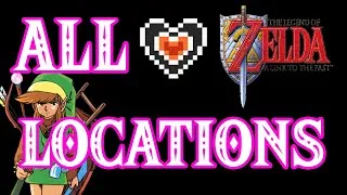 Thumbnail: The Legend of Zelda: A Link to the Past - All Heart Pieces Guide/Locations + Free Map