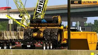 Thumbnail: ATS Mods 4K★ 1.60 | The Haterbilt Experience - Talbert 55CC Lowboy -CAT POWER