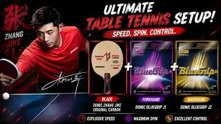 Thumbnail: Is This Donic Setup Worth It  Zhang Jike Original Carbon + BlueGrip J1 & J2