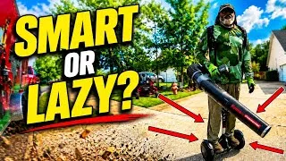 Thumbnail: I use a Segway in my Lawn Care Business | 5 Solo Lawn Care Efficiency Tips to Make More Money Faster
