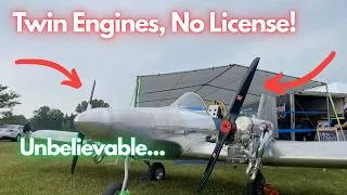 Thumbnail: No Pilot License REQUIRED... Twin-Engine Aircraft