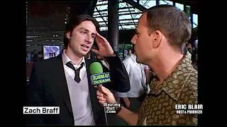 Thumbnail: Zach Braff & Eric Blair talk the film Garden State 2004