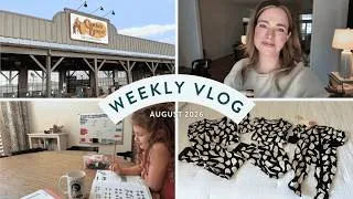 Thumbnail: Getting Our Homeschool Life Together 📚 + I Needed a Break | Weekly Vlog