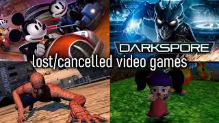 Thumbnail: 40 MORE Lost & Cancelled Video Games