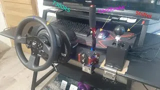 Thumbnail: My new *SIM RACING SETUP*| T300RS & Shifter| Unboxing| Blanceoo