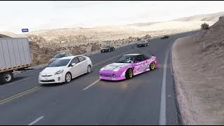Thumbnail: Clean drifting through traffic..... Keboard drifting & Close calls   -Asseto Corsa
