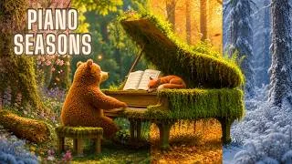 Thumbnail: Piano Through the Seasons | Cozy Forest Sleep Music