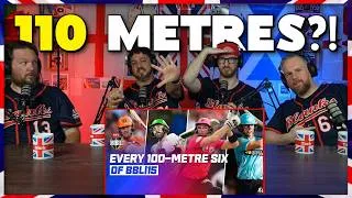 Thumbnail: Americans React to "Every 100+ Metre Six That Get Bigger & Bigger!" | Cricket