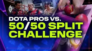 Thumbnail: Can Dota Pros Split It Better Than a 50/50 Roshan? ft. Team Yandex 🔪🍎 | BLAST SLAM VII