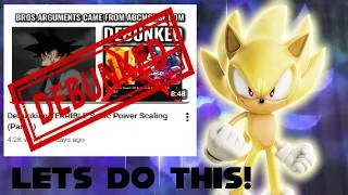 Thumbnail: Debunking ZETA's TERRIBLE Sonic Power Scaling: BRO GOT CAUGHT LYING AGAIN!!