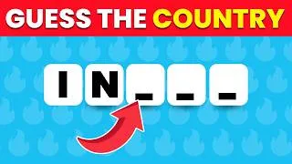 Thumbnail: Guess The Country By First 2 Letters | Easy, Medium, Hard, Impossible