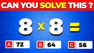 Thumbnail: Can You Pass This Maths Quiz? | Ultimate Math Quiz Challenge! ➗🤓✖️