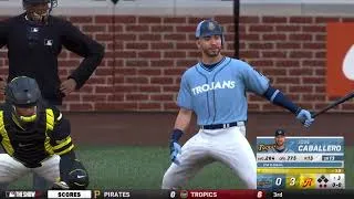 Thumbnail: Rush v Trojans season 1 Game 33 custom league MLB_The_Show_24