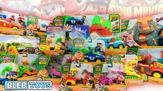 Thumbnail: Paw Patrol Dino Movie toy collection unboxing | Megasaurus Dino Vehicle | ASMR no talking toy review