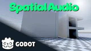 Thumbnail: Spatial audio with Dynamic Acoustics in Godot | Tutorial