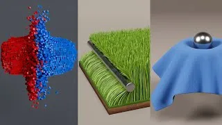 Thumbnail: Blender Simulation Compilation - 30 Minutes of Amazing Blender Physics
