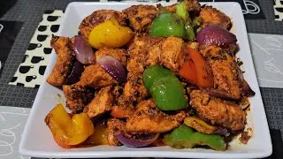 Thumbnail: tasty chicken tikka with mix vegetables | easy and quick recipe 😋