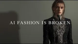 Thumbnail: AI Fashion Is Broken — Why Prompts Alone Are Failing Creators