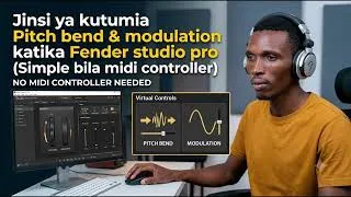 Thumbnail:  Jinsi ya Kutumia Modulation & Pitch Bend katika Fender Studio Pro 8 Bila MIDI Controller