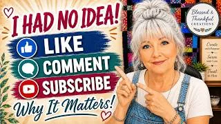Thumbnail: I Had No Idea! Why Likes, Comments & Subscribes Are So Important!