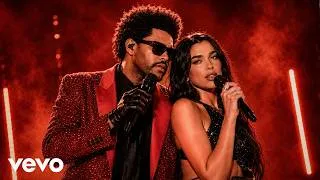 Thumbnail: The Weeknd ft. Dua Lipa - Neon Heartbeat (Official Lyric Video 2026)