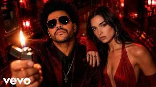 Thumbnail: The Weeknd ft. Dua Lipa - Two Hearts, One Lie (Official Lyric Video)