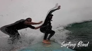 Thumbnail: A lunatic surfer TACKLED me – Surfing Blind Ep6