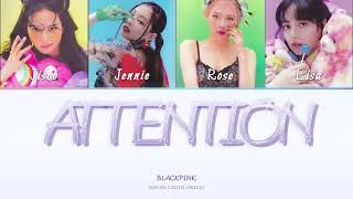 Thumbnail: [AI ORIGINAL] BLACKPINK - 'ATTENTION' | COLOR CODED LYRICS