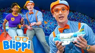 Thumbnail: Blippi and Meekah’s Air & Water Playground | Blippi and Meekah Best Friend Adventures | Educational