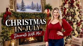 Thumbnail: CHRISTMAS IN JULY 2026🎄 Elegant Living Room Decorating Ideas You’ll Love