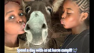 Thumbnail: Spend day 1 of horse camp with us!! 🐎✨🫰🏽