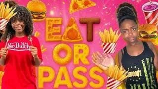 Thumbnail: Eat or Pass food ￼addition!!!🍔🌭🌮 Double Down ep. 🍕🍟 @overstood777