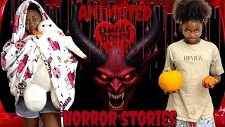 Thumbnail: Reacting to Animated Horror Stories!!!!👹🫣😟 Double Down ep🎃🎃
