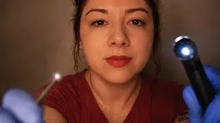 Thumbnail: ASMR Ear Examination 👂 Otoscope, Ear Cleaning, Personal Attention | Soft Spoken