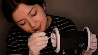 Thumbnail: ASMR Cleaning Your Ears with Soft Whispers | Light Pick, Spoolie, Metal Tools