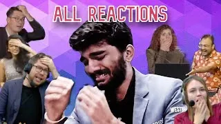 Thumbnail: Chess world REACTS to DING BLUNDER & GUKESH VICTORY!