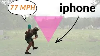 Thumbnail: This new PHONE CAMERA APP can tell you how fast you throw?!