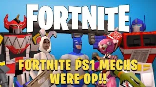Thumbnail: Fortnite Mechs on Playstation 1!?