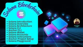 Thumbnail: ⛓️ Solana Blockchain | Architecture, Wallet Setup & Anchor Framework 🚀