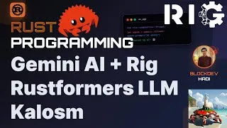 Thumbnail: 🦀 Build AI-Powered Application in Rust | Gemini AI + Rig-Core | Complete AI Integration 🚀