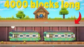 Thumbnail: I Built A 4000+ Block Secret Railway!