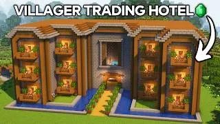 Thumbnail: Minecraft: How to Build a Villager Hotel | Tutorial🏠