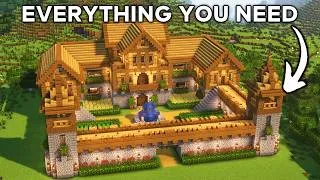 Thumbnail: Minecraft: How to Build the Ultimate Starter House | Tutorial🏠